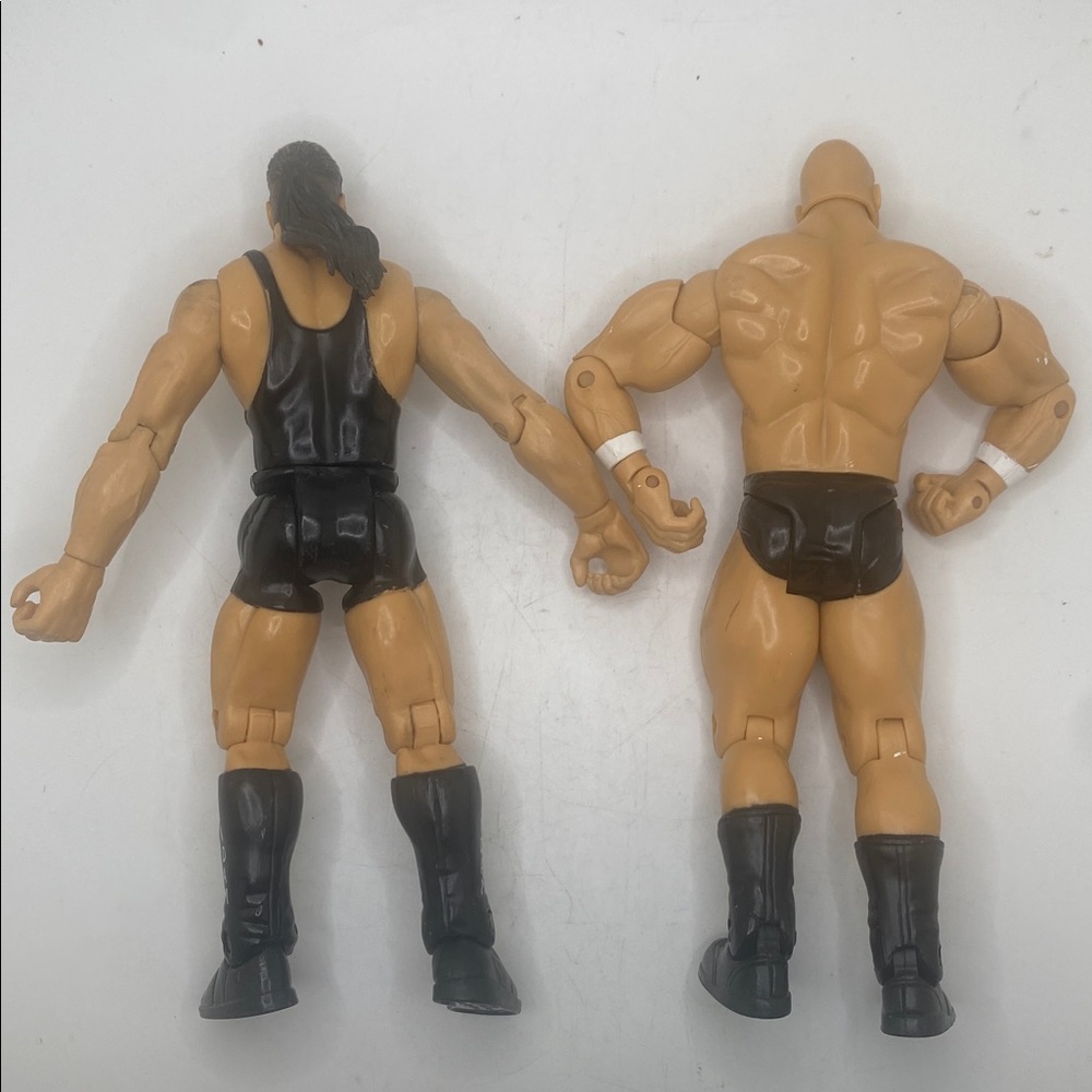 Lot of seven iconic wrestling action figures from the Jakks Pacific era, - Picture 11 of 14